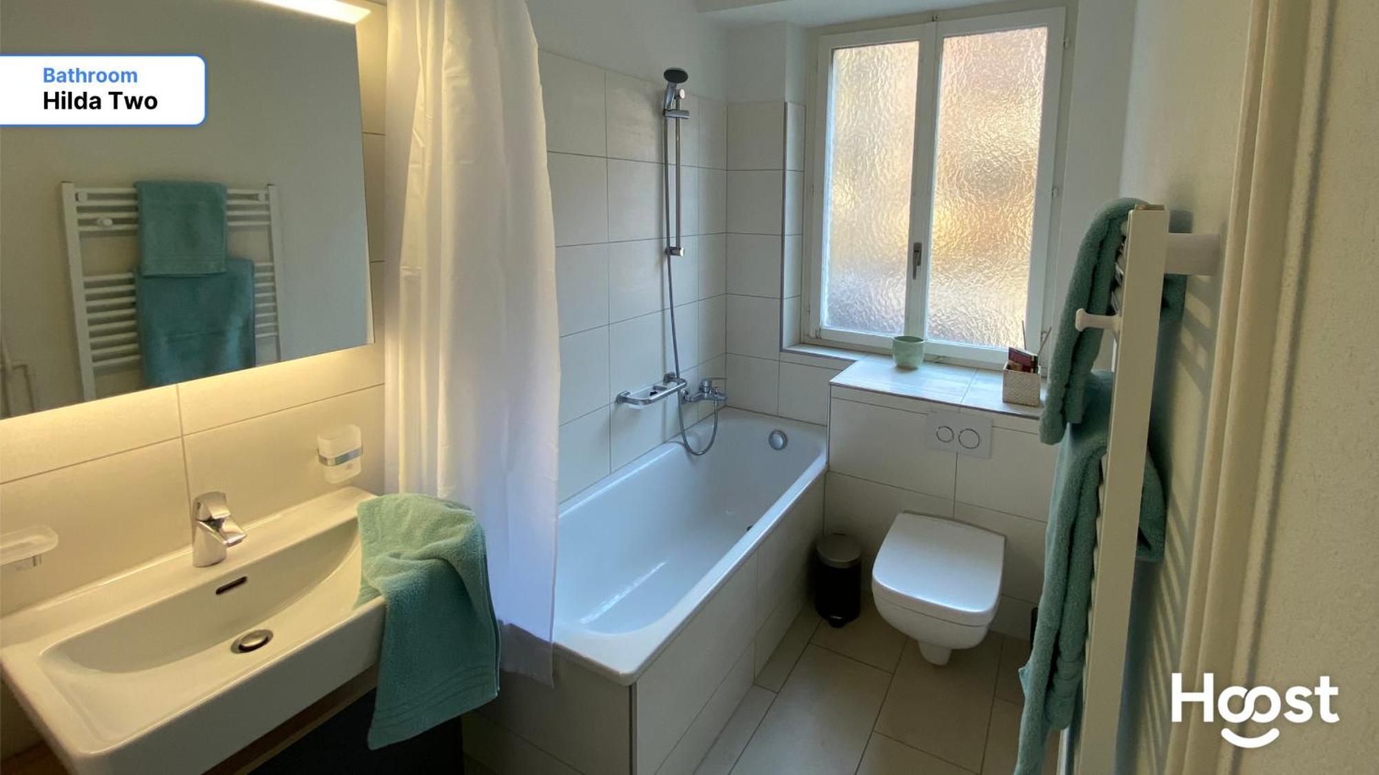 H2 With 3,5 Rooms, 2Br, Living Room And Kitchen, Central And Quite Zürich Kültér fotó